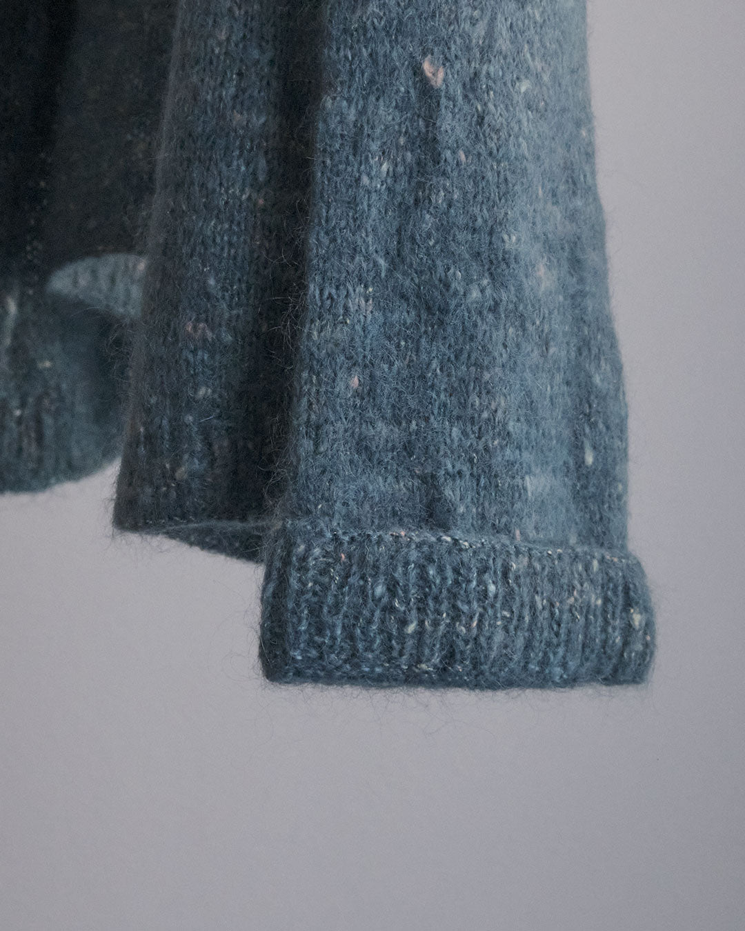 Blue green Knit Cardigan