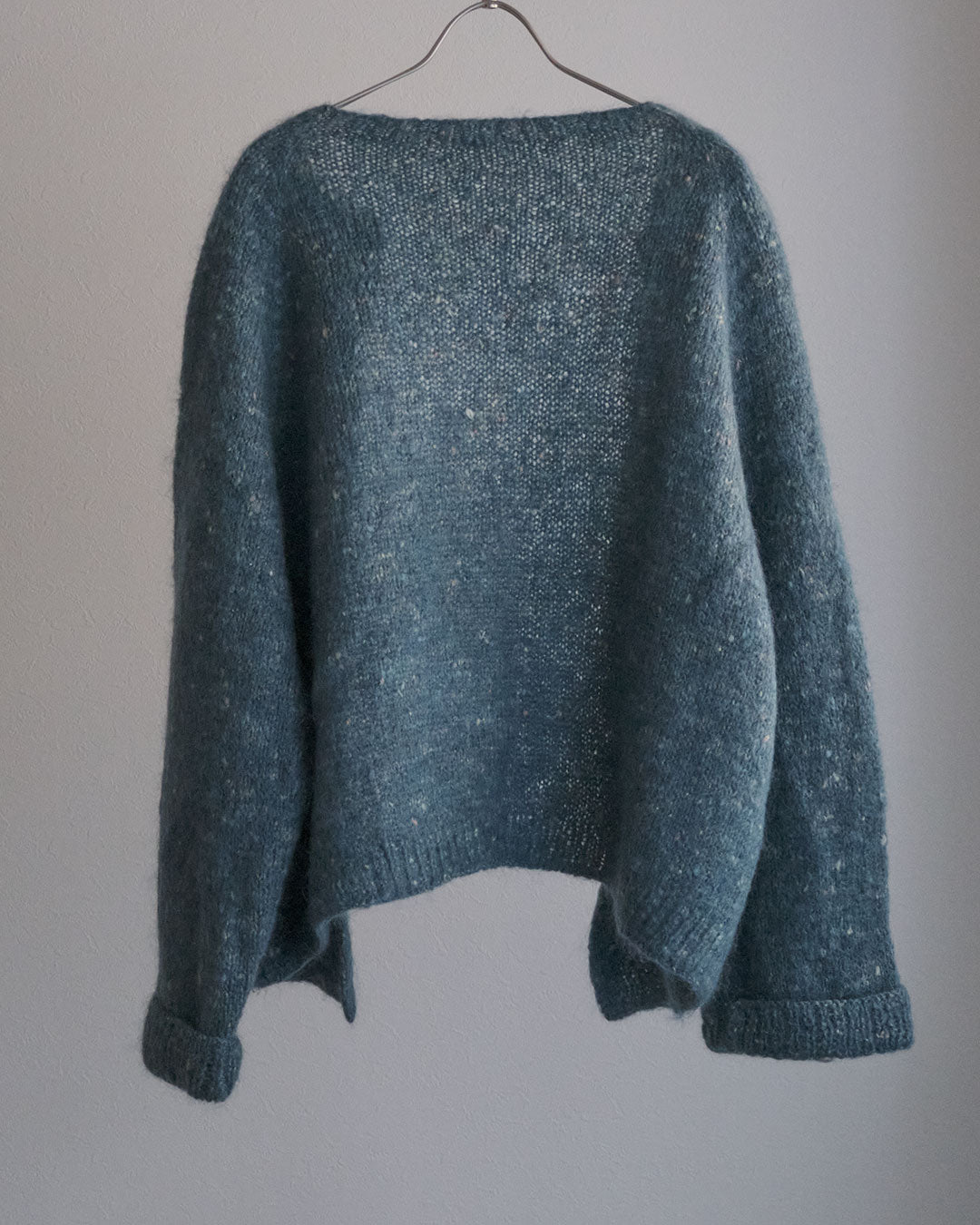 Blue green Knit Cardigan